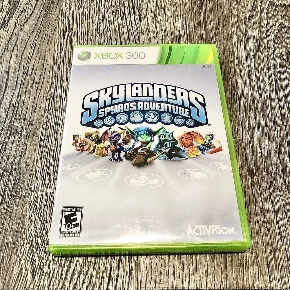 Skylanders Spyro's Adventure (Microsoft Xbox 360, 2011) Complete w/ Manual
